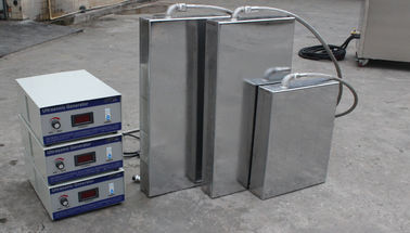 40KHz Dalgıç Dönüştürücü Paslanmaz Çelik Kondenser / Radyatör / Soğutucu için Ultrasonik Temizleyici