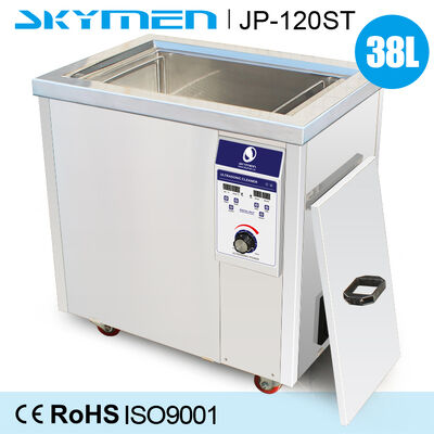 Skymen JP-120ST 38L High Power Digital Industrial Ultrasonic Cleaner with Stainless Steel Tank for DPF Filter Block