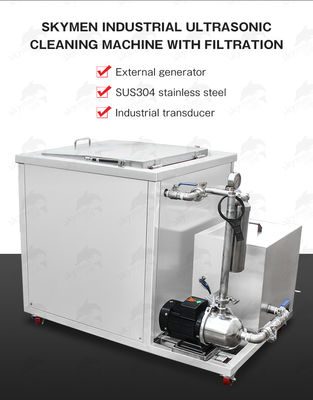 Elektronik İçin 28KHz 5400W 540L Filtre Ultrsonik Temizleme Makinesi