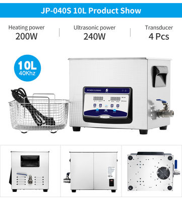 200W Isıtıcı ve Sepetli Elektronik Sigara İçin Skymen Ultrasonik Banyosu 2.85 Galon