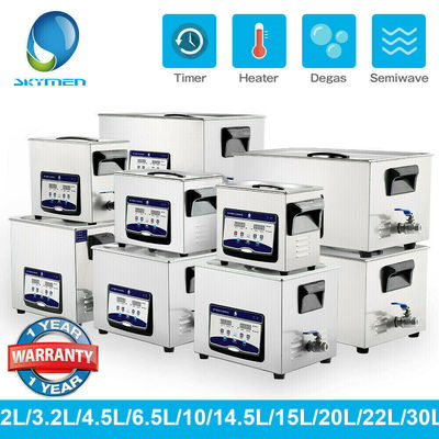 200W Isıtıcı ve Sepetli Elektronik Sigara İçin Skymen Ultrasonik Banyosu 2.85 Galon