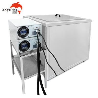 Tek Yivli Ultrasonik Temizleme Makinesi 640L Balmumu Yağı Temizleme Büyük Ölçekli
