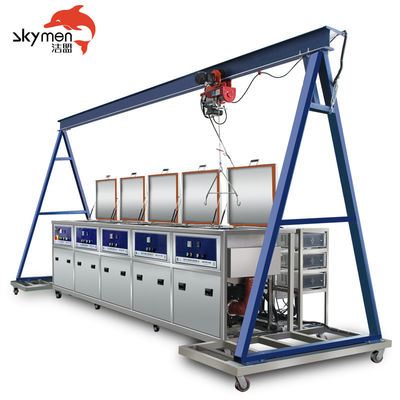 KALİTE  4 Station Ultrasonic Cleaning System for Safety Value Components With Gantry FABRİKA
