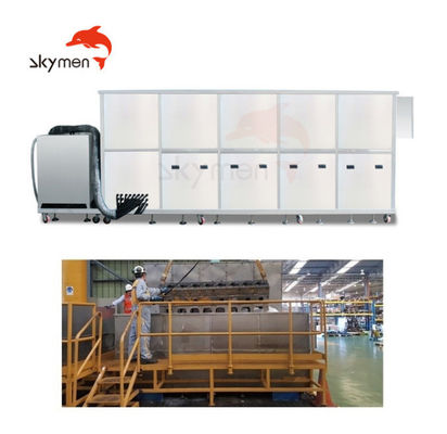 KALİTE  34.2KW Ultrasonic Cleaning Equipment For Turbo Blade Aerospace Component FABRİKA