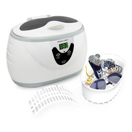Beyaz Renk ile 600 ML Benchtop Ultrasonik Temizleyici Çok İşlevli 35W