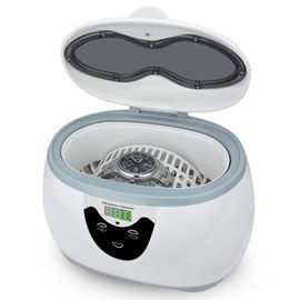Beyaz Renk ile 600 ML Benchtop Ultrasonik Temizleyici Çok İşlevli 35W