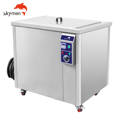 135 litrelik ultrasonik temizleme makinesi 28/40 KHz Ağır yağ lekesi pasını gidermek için