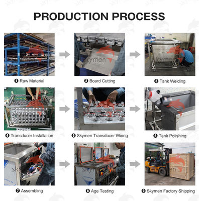 135L Endüstriyel Ultrasonik Temizleyici 1800W Dijital Zamanlayıcı ile 380V/220V