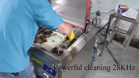 Skymen 175L Capacity Industrial Ultrasonic Cleaner with 6000W Heating and AC380V 50Hz Power