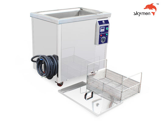 360L Capacity Single Tank Industrial Ultrasonic Cleaner with AC380V 50Hz Power and 99-hour Timer for DPF Cleaning