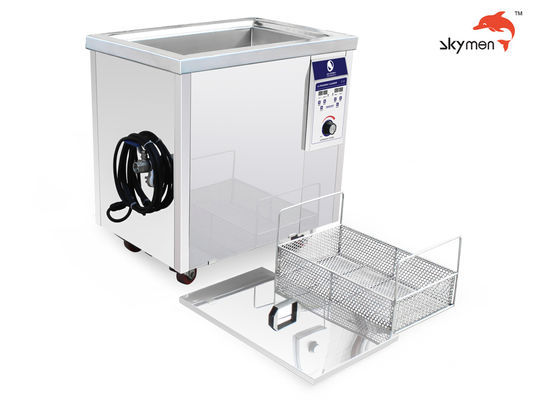 Heated Industrial Ultrasonic Cleaner with 40,000 Hz Frequency 900W Ultrasonic Power and 1500W Heating Power