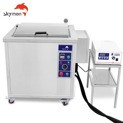 Çin Fabrikası Skymen 175L 2400W Endüstriyel Motor Bloku Parçaları Temizleme için Ultrasonik Temizleme Makinesi