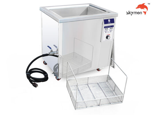 Tek Tank Ultrasonik Temizleyici Ekipman Güç Isıtıcı Düzenlenebilir Endüstriyel