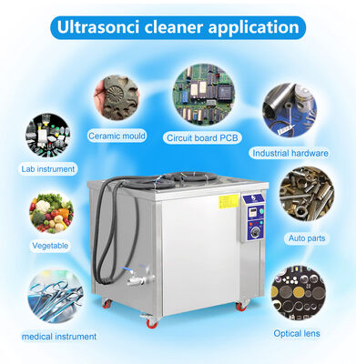 Skymen JP-120ST 38L High Power Digital Industrial Ultrasonic Cleaner with Stainless Steel Tank for DPF Filter Block