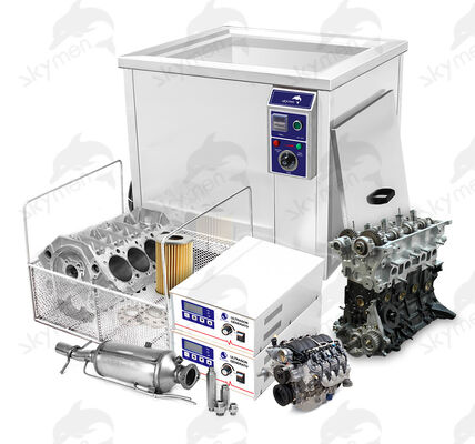 Skymen 960L Endüstriyel Ultrasonik Yıkama Makinesi Deniz Bakımı, Motor Parçaları Temizleyici