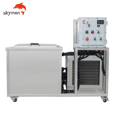 38L Endüstriyel Patlamaya Dayanıklı Soğutma Büyük Temizleyici Autoparts 600W için Tek Tanklı Ultrasonik Temizleme Makinesi