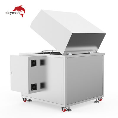 Metal Parçalar Yağ Alma için Endüstriyel Yüksek Basınçlı Döner Sprey Ultrasonik Temizleme Makinesi