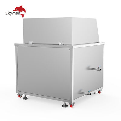Metal Parçalar Yağ Alma için Endüstriyel Yüksek Basınçlı Döner Sprey Ultrasonik Temizleme Makinesi