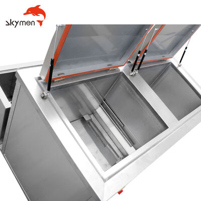 Double Slot Ultrasonic Cleaner with Filtration System Cleaning and Drying Fuction