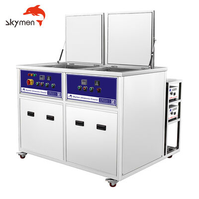 Double Slot Ultrasonic Cleaner with Cleaning Tank and Rinsing Tank