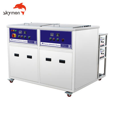 Double-Tank Ultrasonic Cleaner with Drying Function for Industrial Parts