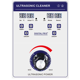 Tekerler / Frenler ile Ayarlanabilir Zamanlayıcı Ultrasonik Temizleme Makinesi 53L Büyük Hacimli