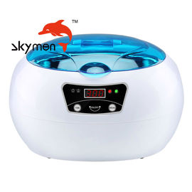 600 ml Mini Ev Ultrasonik Temizleyici Takı Için 5 Aralığı Zaman Ayarlanabilir Dokunmatik Tuş