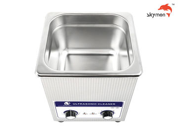 60W Masaüstü Ultrasonik Temizleyici, Kozmetik Fırça için Isıtmalı Ultrasonik Temizleyici