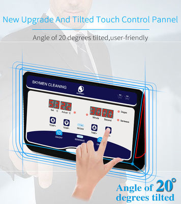 Skymen Ultrasonik Banyosu 200W Isıtıcı 1.72 Galon ile Ateşli Silahların kartuş kılıfı için