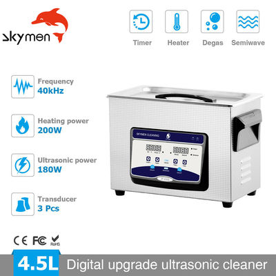 4.5L 90W Benchtop Ultrasonik yıkayıcı Diş Aletleri İçin 1mm Tank