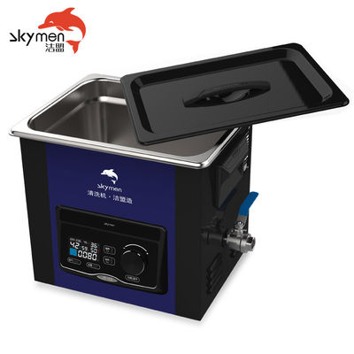 Double Frenquncy SUS304 10L 45 / 80KHz Lab Ultrasonik Temizleyici