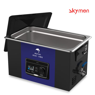Laboratuvar için 800W 1.1mm Tank 5.81 Galon Tezgahüstü Ultrasonik Temizleyici