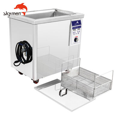 Metal Parçaları Yağdan Arındırma Makinesi 80L Motor Silindiri Endüstriyel Ultrasonik Temizleyici Yağ Sökücü Temizleme