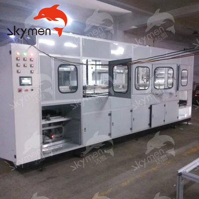 1200W SUS304 Ultrasonik Temizleme Sistemi Üç Aşamalı Yıkama Durulama Kuru SUS316