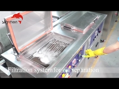 İtici Pimler / Zımbalar İçin Ayarlanabilir Zamanlayıcı Endüstriyel Ultrasonik Temizleyici 360L 3600W