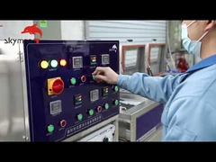 360L Yağ Alma 9000W Ultrasonik Para Temizleyici 3 Tank 28Khz 40Khz