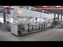 Skymen Dokuz tanklı, yarı iletkenler için tam otomatik ultrasonik temizleyici. 0.2 μm hassas temizlik.